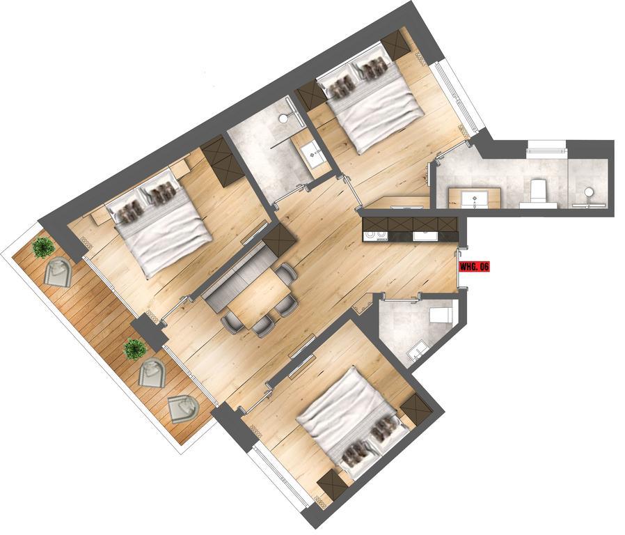 Amaris Apartments イシュグル エクステリア 写真
