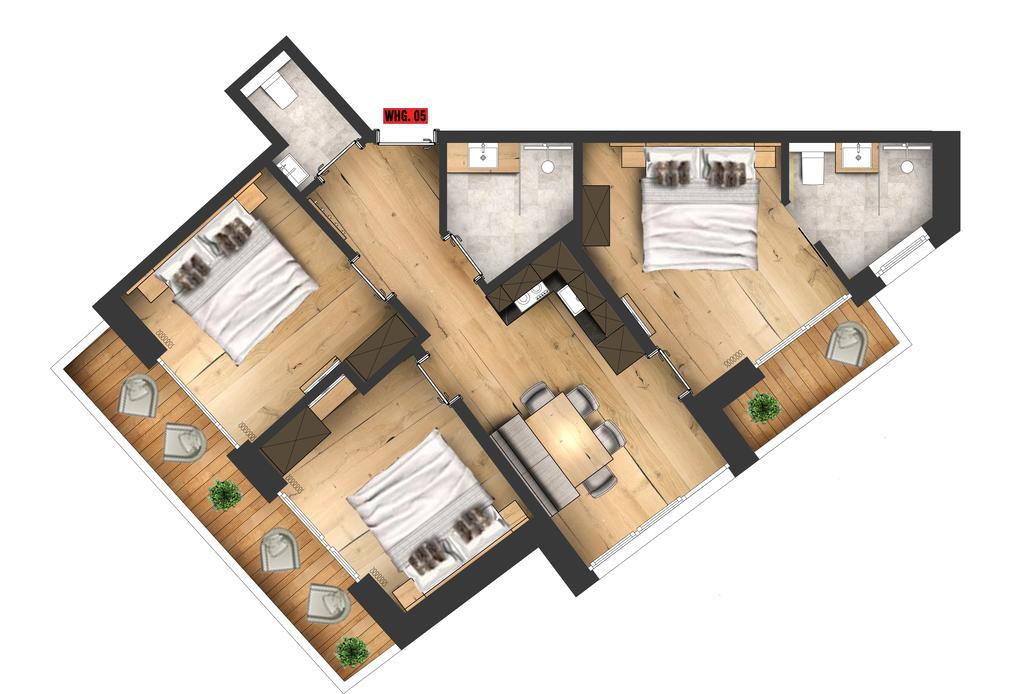 Amaris Apartments イシュグル エクステリア 写真